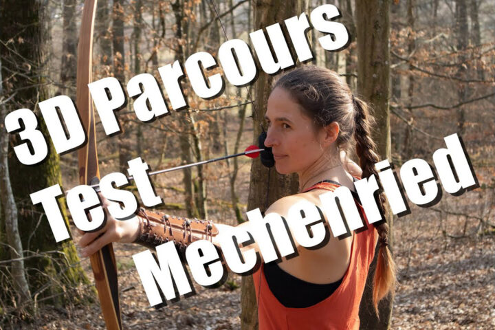 Parcourstest Mechenried - Traditional Archery with Sandra